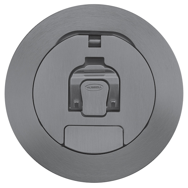 Electrical Box Cover, Round, Cast Aluminum